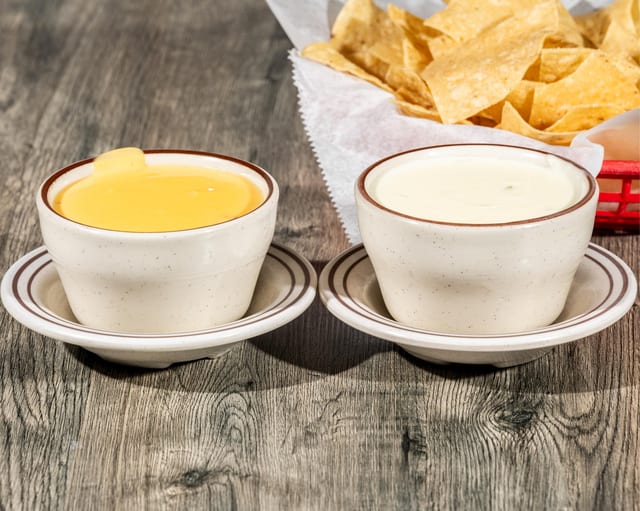 Half Pint of Queso Dip.